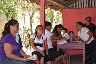 Janneth with happy group San Diego