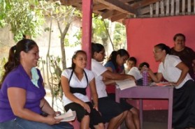 Janneth with happy group San Diego